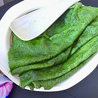 菠菜鸡蛋饼的做法图解6