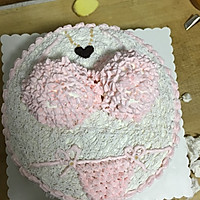 性感搞怪的裱花生日蛋糕～超简单的做法图解4