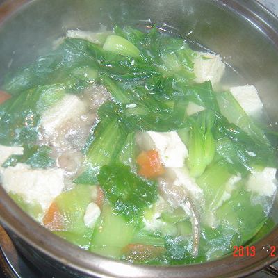 青菜丸子汤