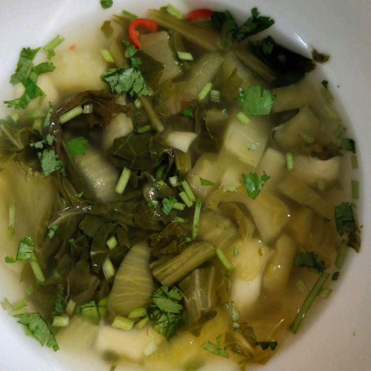 超简易傣族水腌菜的做法