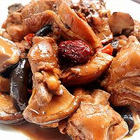香菇炖鸡的做法图解10