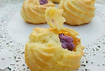低脂紫薯泡芙的做法