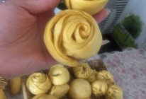 南瓜玫瑰花卷的做法