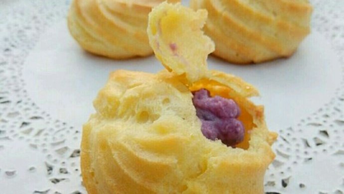 低脂紫薯泡芙