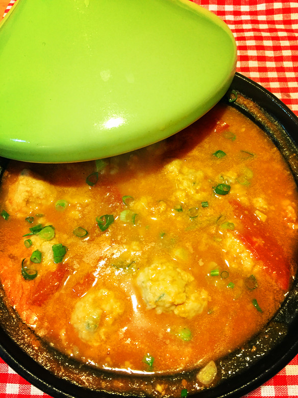 西红柿丸子汤的做法