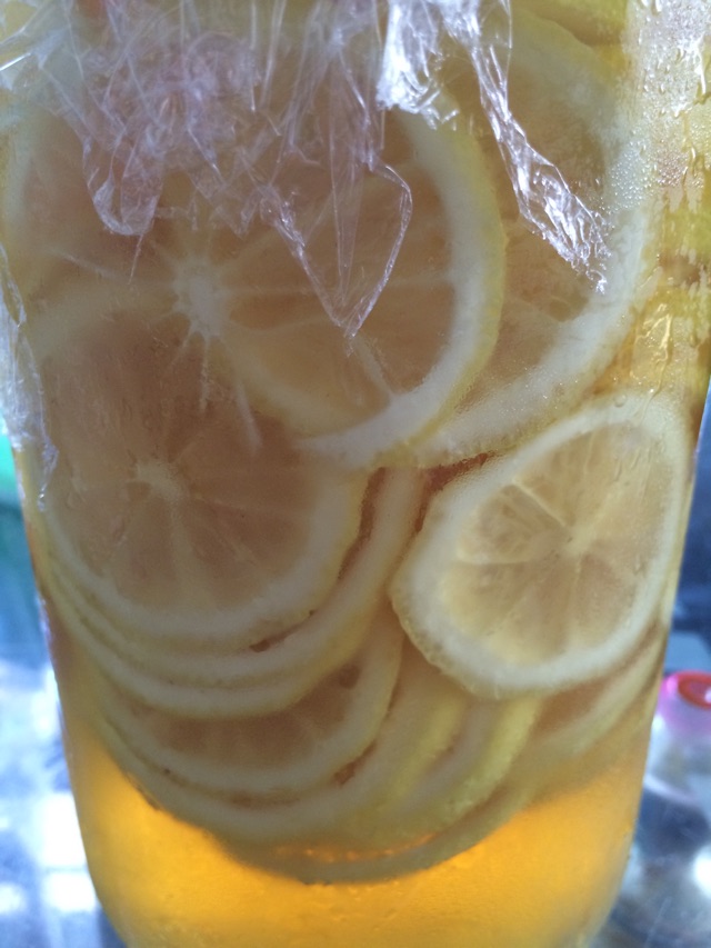 酸酸甜甜蜂蜜柠檬