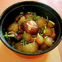耗油烧香菇冬瓜球的做法图解6