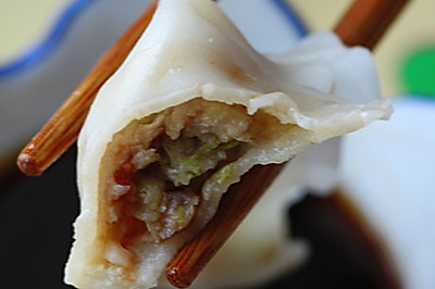 西葫芦肉饺