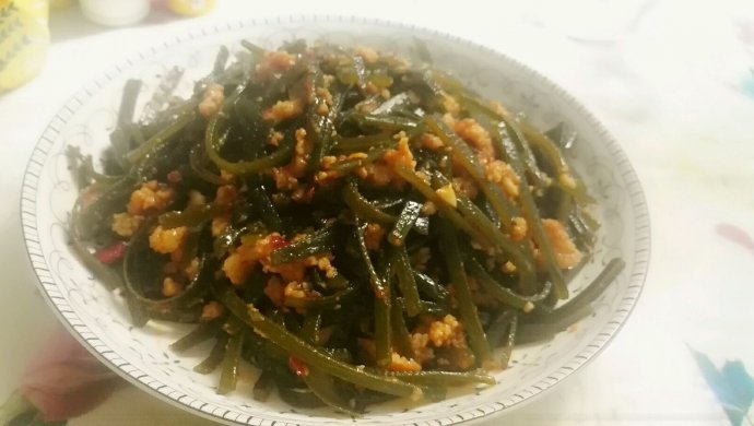 小辣碎肉海带丝