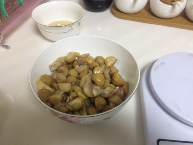 奶香栗子酱的做法图解3