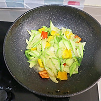 节后减脂清胃菜❤️清炒西葫芦片的做法图解6