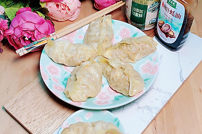 三鲜蒸饺