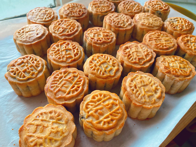自制五仁月饼的做法