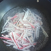 虾米蟹棒芹菜羹的做法图解4