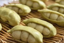 勾起宝宝食欲超可爱的豌豆荚馒头好吃又好看的做法