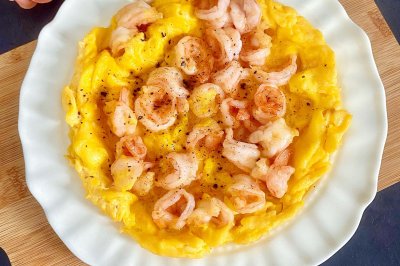 虾仁滑蛋