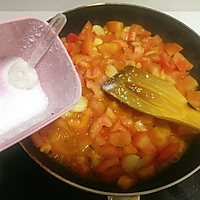 番茄烩金针菇-节后清肠大作战的做法图解5