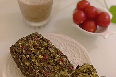 抹茶燕麦小蛋糕