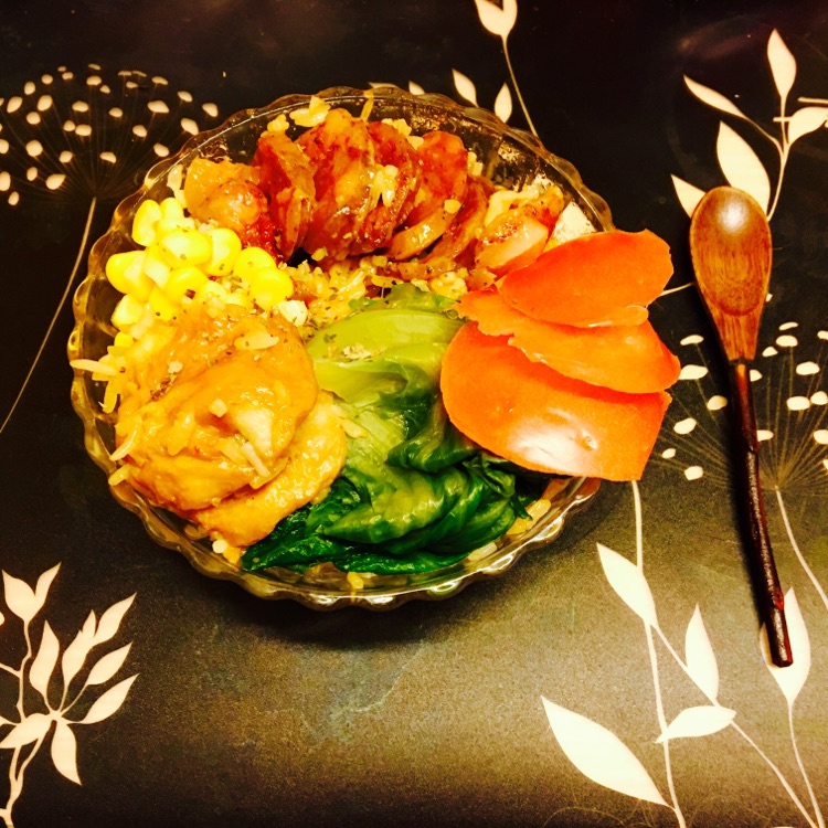 电饭煲腊肠煲仔饭的做法图解3
