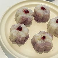 #丘比小能手料理课堂#蓝莓山药糕的做法图解4