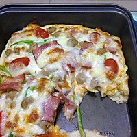 PIZZA足量肉肉披萨的做法图解10