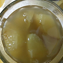 苹果红糖汤（自制苹果罐头）