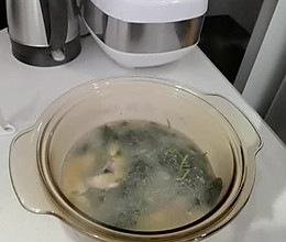 皮蛋茶瓜香菜魚片湯的做法