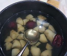 马蹄红枣甜汤（懒人）的做法
