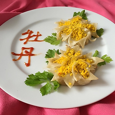 牡丹蒸饺