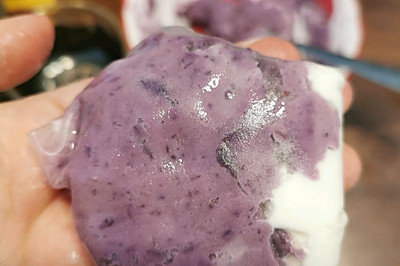 越南春卷版紫薯雪媚娘