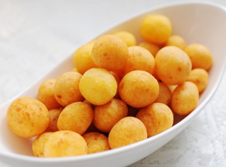 简单零食：自制炸红薯球/奶香地瓜丸子的做法