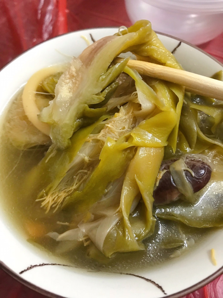 霸王花木瓜煲猪踭汤的做法