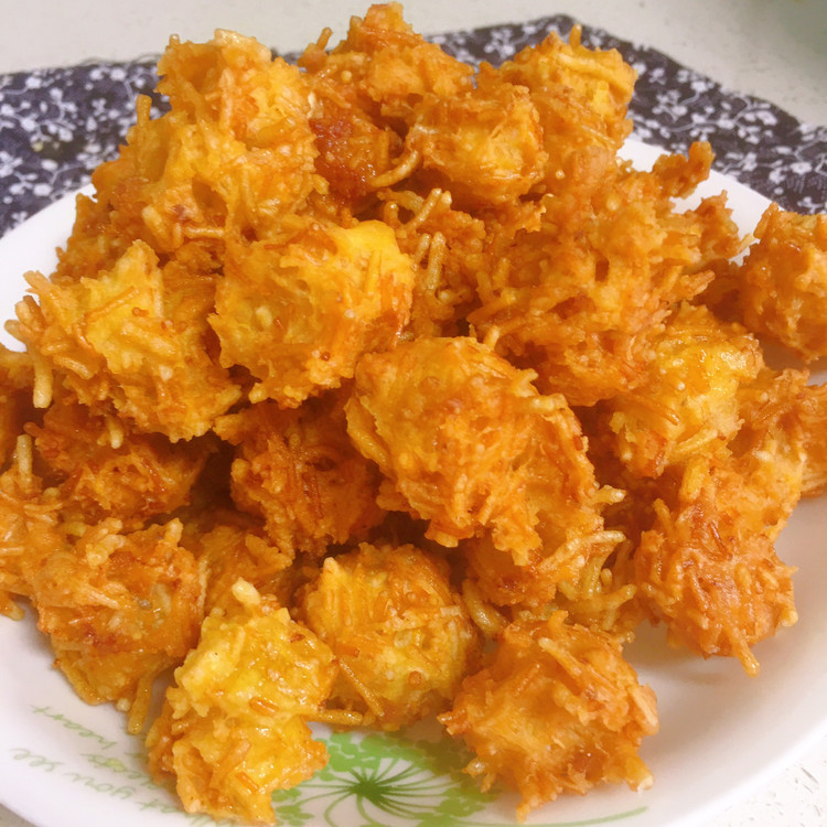 最美家乡味——焦炸丸子的做法