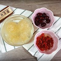 #东菱水果豆浆机#之红枣枸杞银耳羹的做法图解1