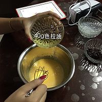 蜜豆戚风蛋糕的做法图解4