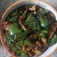 青椒肉片的做法图解7