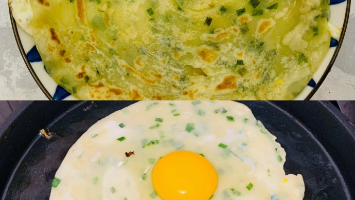 葱香手抓饼（快速早餐必备）