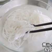 肉炒三丝盖米粉的做法图解6