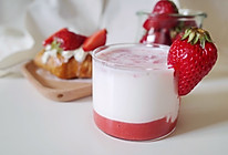 #全电厨王料理挑战赛热力开战！#网红草莓牛奶的做法