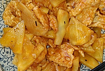 菠萝鸡片的做法