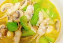 丝瓜口菇蛏子汤（鲜美减脂）的做法