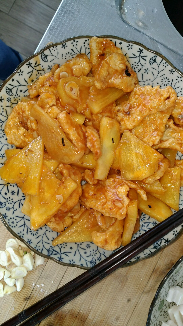 菠萝鸡片