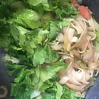#我们约饭吧#芝麻酱炒河粉的做法图解10