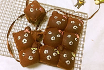 巧克力轻松熊小面包的做法