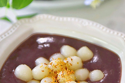 陈皮红豆小圆子～～，好吃，营养，超简单！
