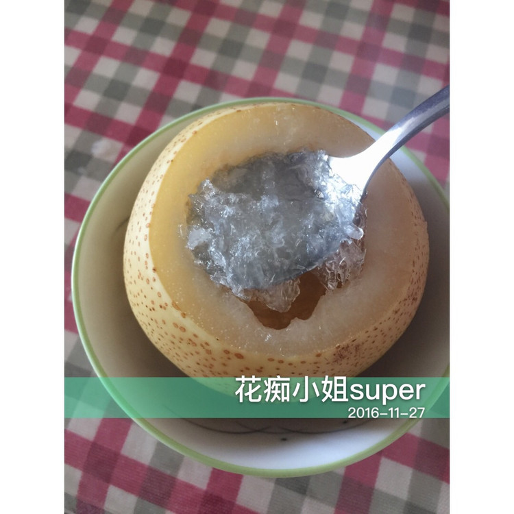 雪梨燕窝的做法