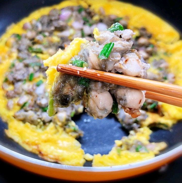 海蛎煎蛋的做法