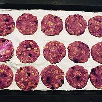 燕麦紫薯饼干#网红美食我来做#的做法图解8