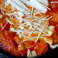 番茄金针菇蛋汤的做法图解8