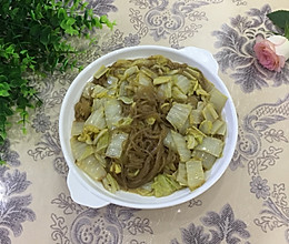 娃娃菜烧粉丝的做法